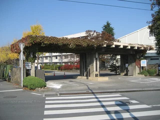 秩父農工科学高校の外観
