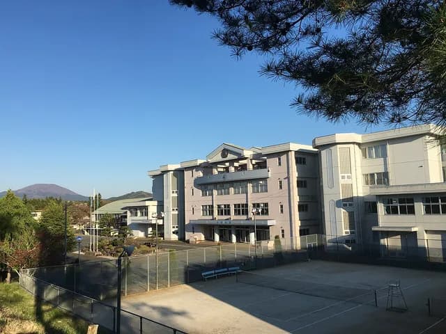 大東高校の外観