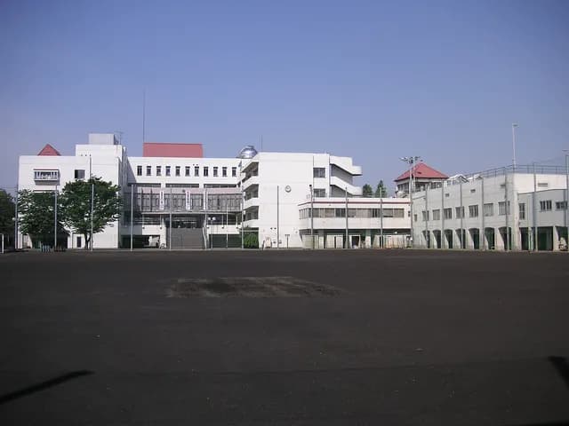 富士高校の外観