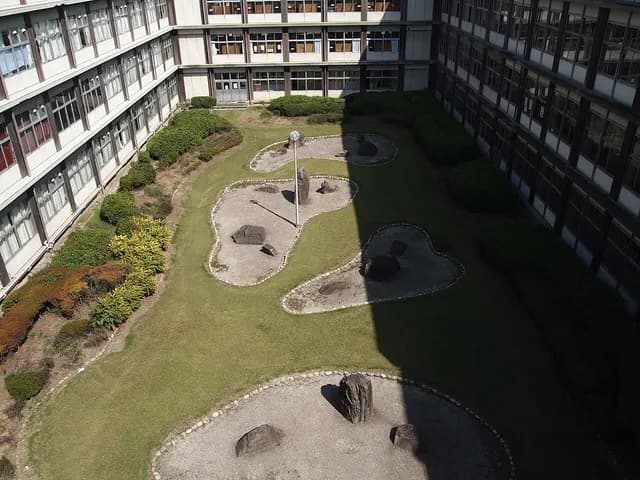 藤井寺高校の外観