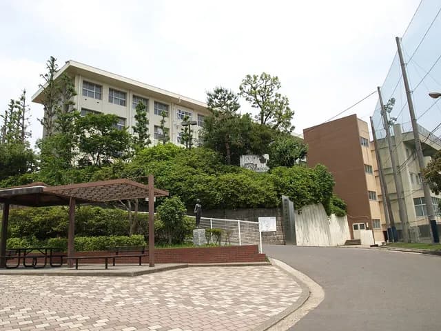 東高校の外観