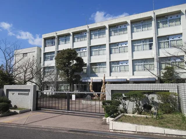 枚方津田高校の外観