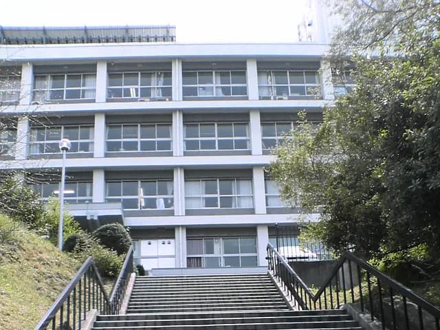 広島商船高専の外観