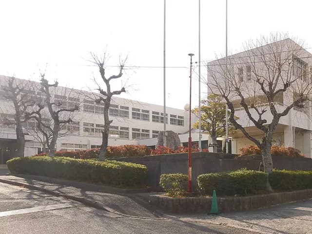 北筑高校の外観