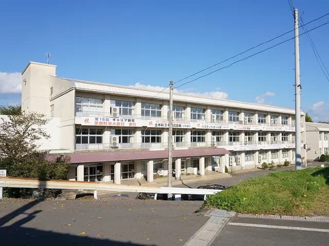 一関工業高校の外観