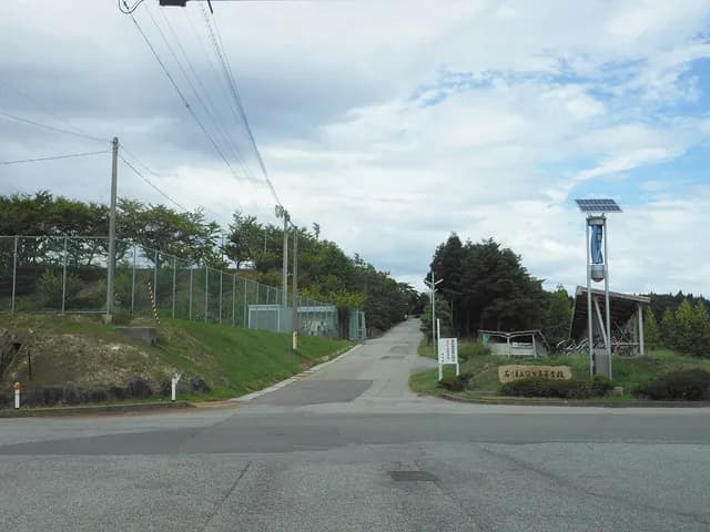 飯田高校の外観