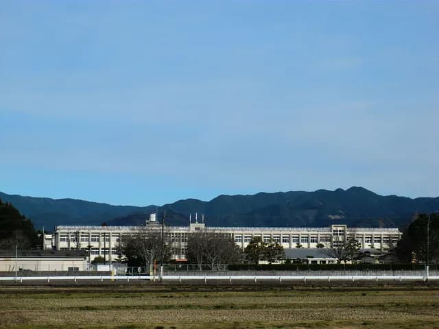 伊佐農林高校の外観