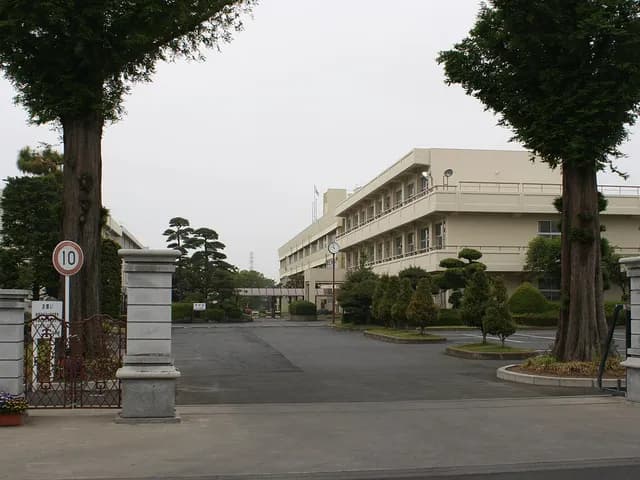 伊勢崎興陽高校の外観