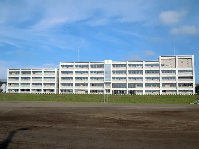 岩谷堂高校の外観