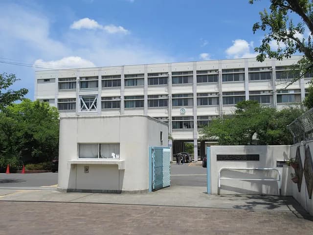 門真なみはや高校の外観