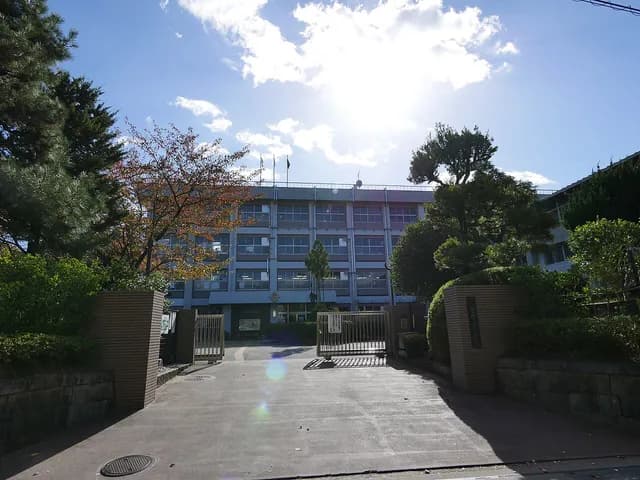 亀岡高校の外観