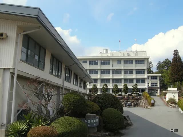 賀茂北高校の外観