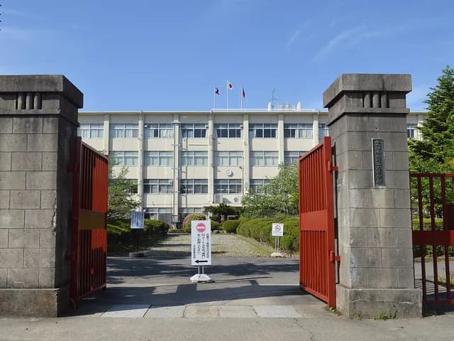 刈谷高校の外観