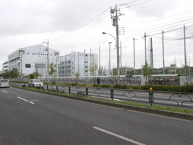 葛西工科高校の外観
