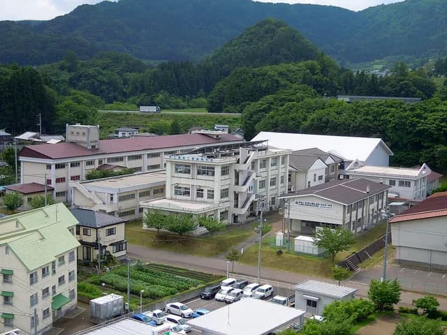 北桜高校の外観