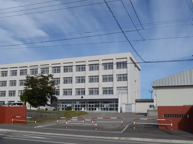 倶知安高校の外観