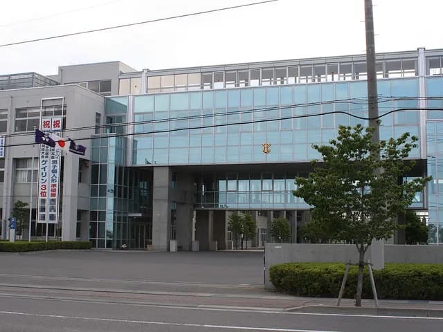 前橋工業高校の外観