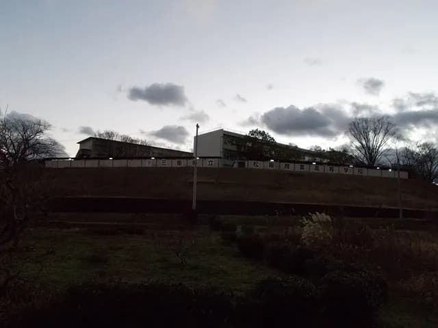 松阪商業高校の外観