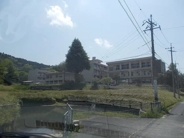 三刀屋高校の外観