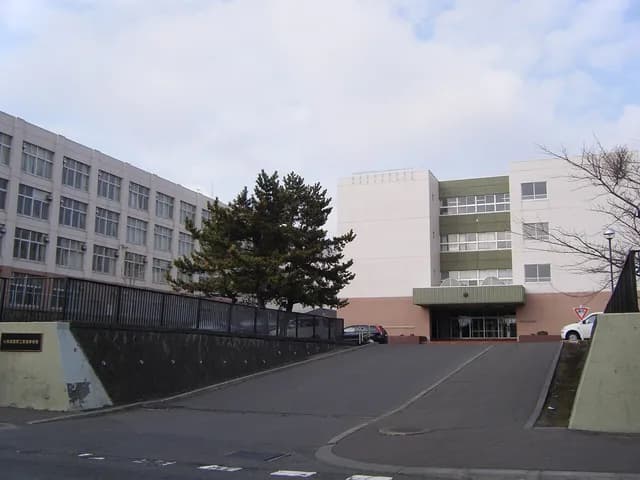 室蘭工業高校の外観