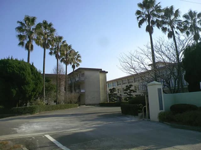 延岡工業高校の外観