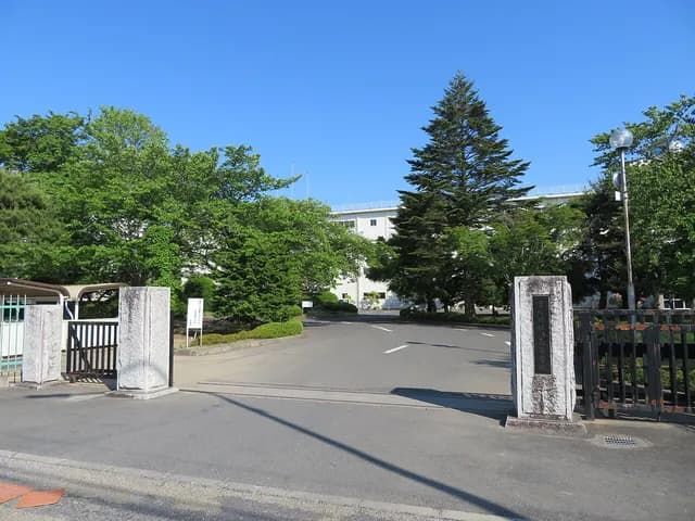 佐沼高校の外観