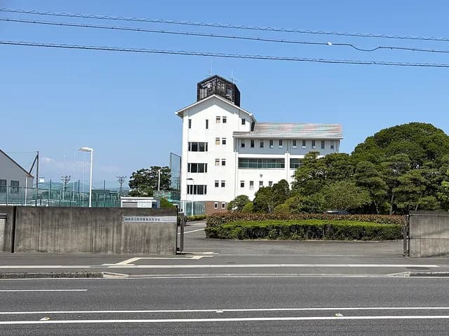 静岡農業高校の外観