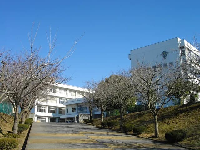 沼南高校の外観