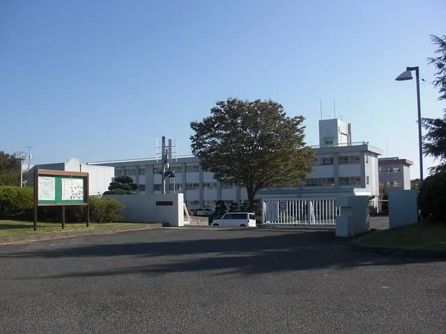 高萩清松高校の外観