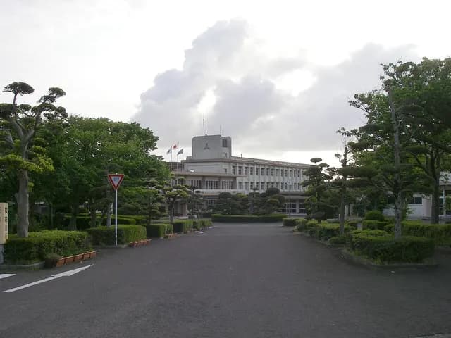 種子島中央高校の外観
