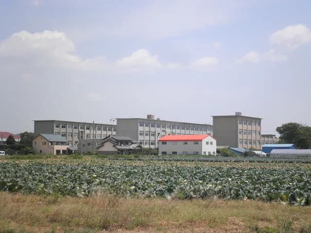 豊橋南高校の外観