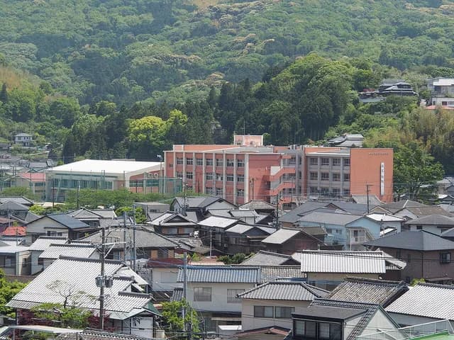 臼杵高校の外観