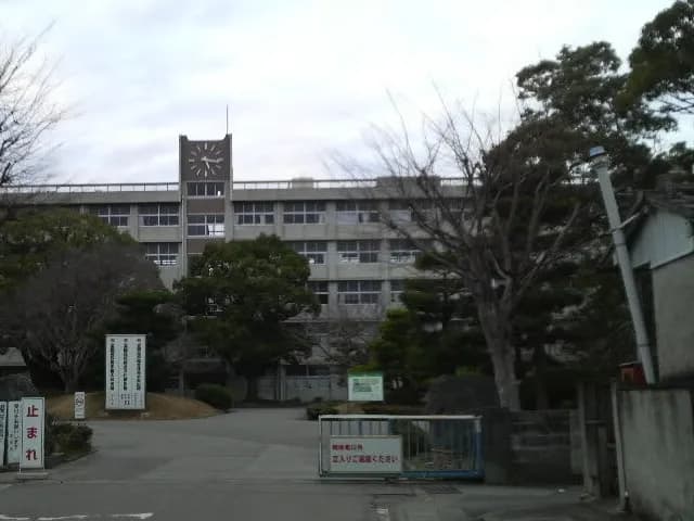 城北高校の外観