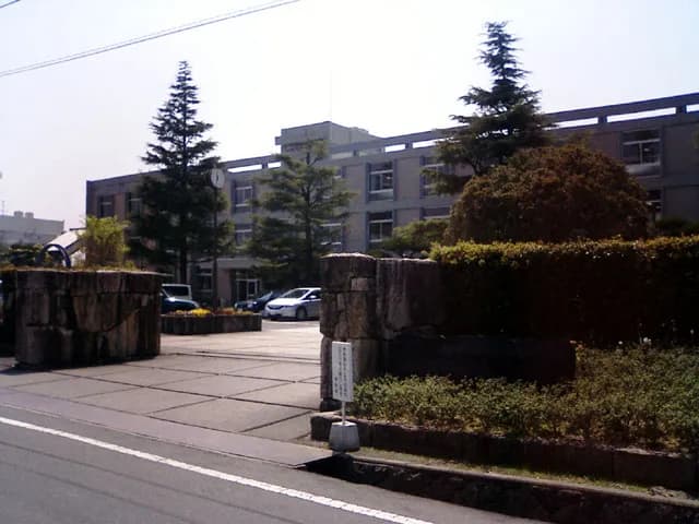 笠田高校の外観