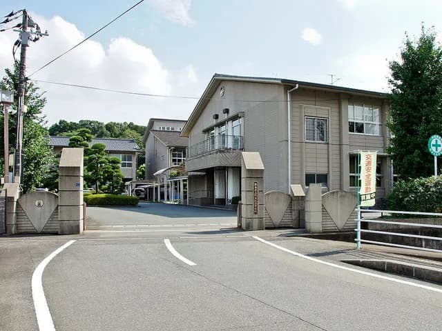 熊本北高校の外観