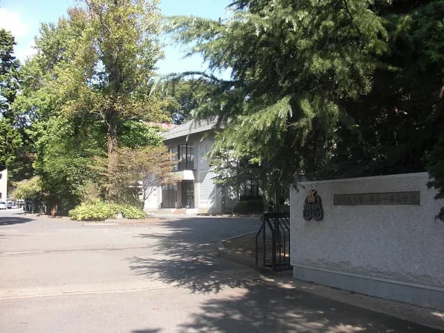 竜ヶ崎第一高校の外観