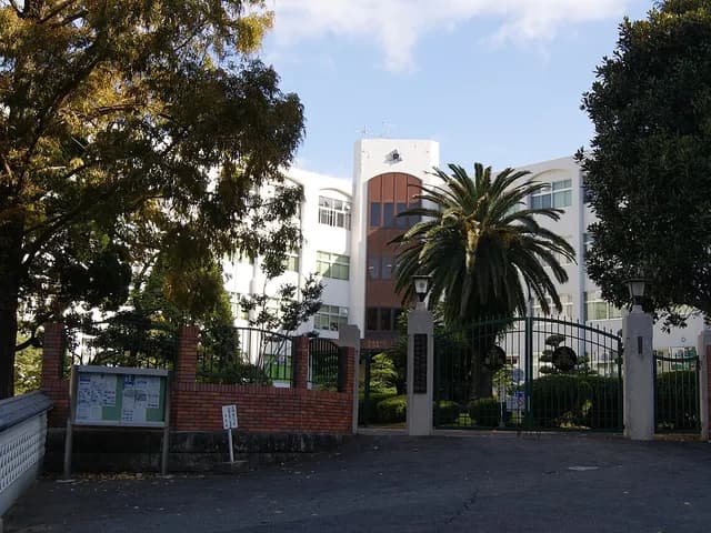 佐世保北高校の外観