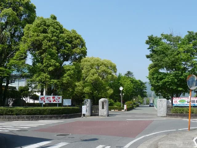 宇土高校の外観