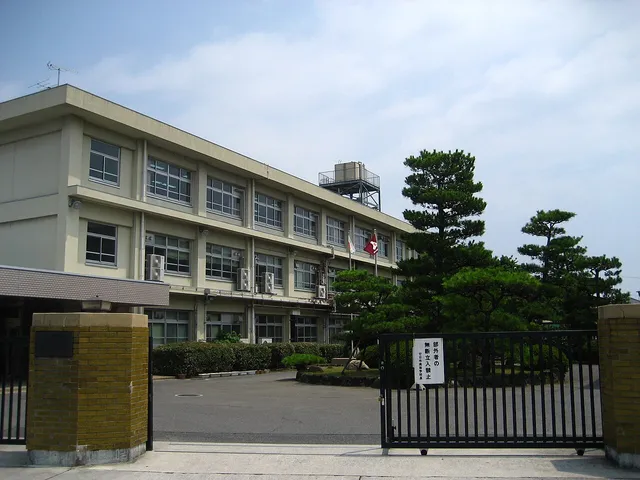 廿日市高校の外観