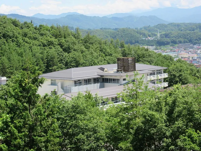 飛騨高山高校の外観