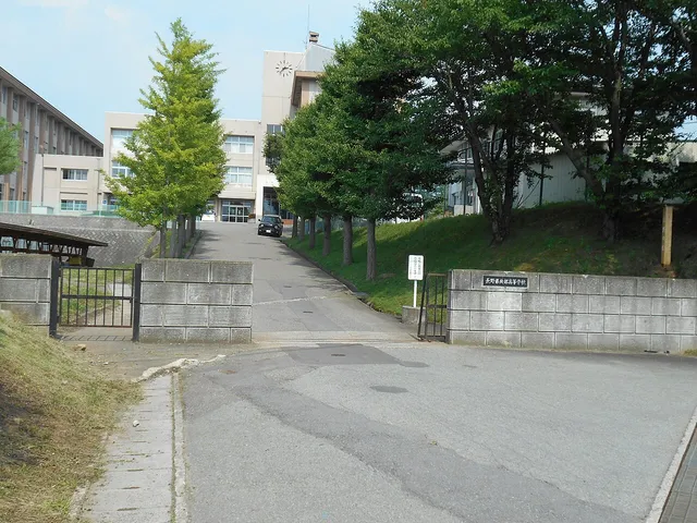 北部高校の外観