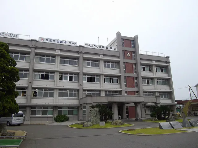 今治北高校の外観