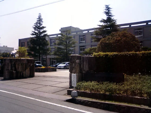 笠田高校の外観
