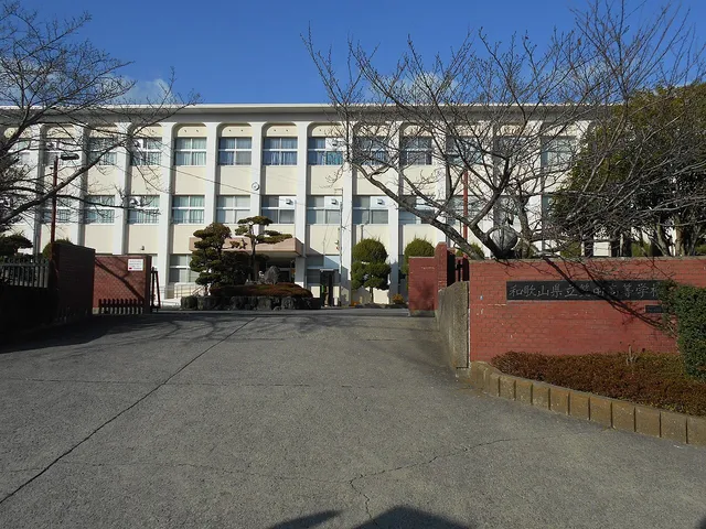 笠田高校の外観