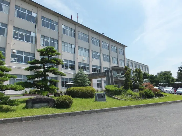 岡崎北高校の外観