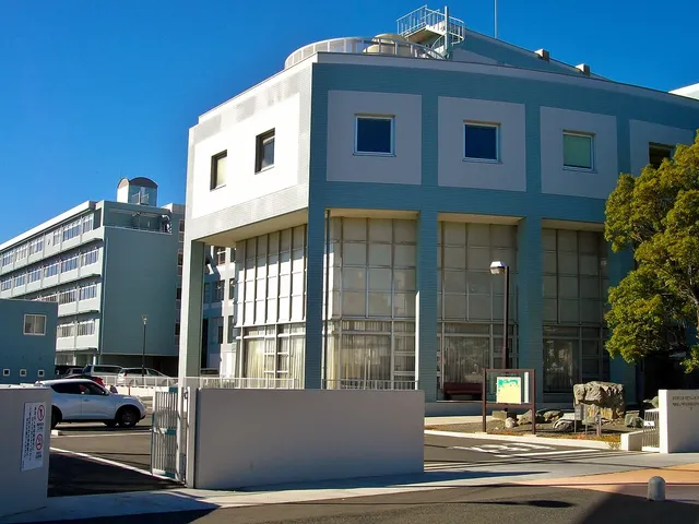 駿河総合高校の外観