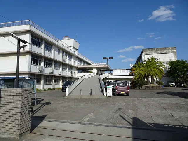 和歌山北高校の外観